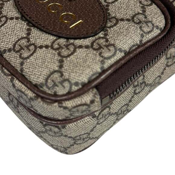 GUCCI Brown Canvas Shoulder Bag - Picture 8 of 8